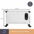 CONVECTOR HEATER - 3000 W - TURBO - Vedonpoistajat - CH0005 - 7