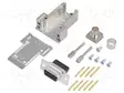 LIITIN: D-SUB - PIN: 9 - PISTOKE - NAARAS - PURISTETTAVA - MUSTA - D liittimet - DCRP09-DBCS-CF65 - 1