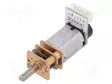 DC MOOTTORI ENKOODERILLA JA VAIHTEISTOLLA 6VDC - 170MA - DC moottorit - DF-FIT0485 - 1