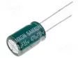ELEKTROLYYTTIKONDENSAATTORI - LOW ESR - THT - 470UF - Elektrolyyttikondensaattorit - pysty - GF47035 - 1