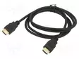 KAAPELI - HDMI-PISTOKE,MOLEMMIN PUOLIN - 4K,UHD 2160P - 3M - MUSTA - HDMI, DVI, DisplayPort johdot - ART-OEM-45 - 1