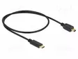 KAAPELI - USB 2.0 - USB B PIENOISPISTOKE,USB C PISTOKE - KULLATTU - USB kaapelit ja adapterit - DELOCK-83335 - 1