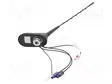 KATTOANTENNI,AUTO-0,3M - AM,DAB,FM,GPS - 0,25M - 12VDC - Autoantennit - 7677845 - 1