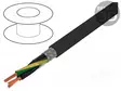 KYTKENTÄJOHTO - ÖLFLEX® CLASSIC 115 CY BK - 3G0,75MM2 - PVC - MUSTA - CPR: ECA - Suojatut moninapakaapelit - CL115CY-BK-3G0.75 - 1