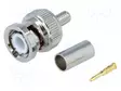 LIITIN: BNC - PISTOKE - UROS - SUORA - 50OHM - ØMAKS: 5MM - PURISTUS - BNC liittimet - BNC-105 - 1