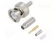 LIITIN: BNC - PISTOKE - UROS - SUORA - 50OHM - PURISTETTAVA - PTFE - BNC liittimet - 031-315 - 1