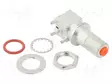LIITIN: F - N LIITINAARAS - THT - 90° KULMA - TINATTU - 75OHM - F liittimet - 531-40165 - 1