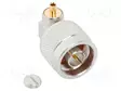 LIITIN: N - PISTOKE - UROS - 90° KULMA - 50OHM - JUOTETTAVA - JOHTOON - N liittimet - 172235 - 2