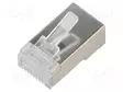 LIITIN: RJ45 - PISTOKE - PIN: 8 - CAT: 5E - 8P8C - JOHTOON - IDC - RJ liittimet - 54555 - 1
