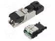 LIITIN: RJ45 - PISTOKE - PIN: 8 - CAT: 6A - SUOJATTU - 8P8C - 5,5÷10MM - IDC - RJ liittimet - 21700615 - 1