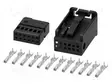 LIITTIMEN KOTELO - PISTOKE - QUADLOCK - PIN: 12 - MUSTA - Autoradiion littimet ja liitinkotelot - 80295 - 1