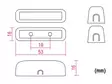 MAGNETIC SWITCH - 0.5A @ 100V DC - NC - Magneettikytkimet - HAA305 - 74