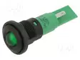 MERKKIVALO: LED - KUPERA - VIHREÄ - 24VDC - 24VAC - Ø16MM - IP67 - MUOVI - Merkkivalot ja pienoislamput - 19371355 - 1