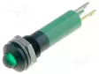 MERKKIVALO: LED - KUPERA - VIHREÄ - 24VDC - 24VAC - Ø8MM - IP67 - LIITTIMET - Merkkivalot ja pienoislamput - 19081355 - 1