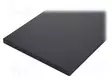 MUOVILEVY 300X500MM - PAKS.: 12MM - MUSTA - MITTATOLERANSSI: 0 - +1MM - Levyt tekomateriaaleista - 21001194B012030005 - 1