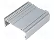 PROFIILI - ALUMIINI - X: 95MM - Y: 75MM - Z: 25,5MM - DIN kiskokotelot - ARP7531-105 - 2