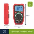 Small rugged digital multimeter - CAT III - 600 V - 7 functions - Digitaaliyleismittarit - DVM005 - 6