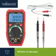 Small rugged digital multimeter - CAT III - 600 V - 7 functions - Digitaaliyleismittarit - DVM005 - 7