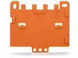 STRAIN RELIEF PLATE FOR SNAP-ON FIXING TO MOUNTING CARRIER - WAGO ja muut pikaliittimet - WG222505 - 1
