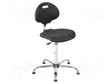 TYÖTUOLI - ESD - NOJAN MIT: 440X465MM - NOJAN MIT: 310X420MM - 580÷830MM - ESD tuolit ja jakkarat - ESD-CHAIR05 - 1