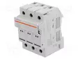 VAROKEPESÄ - 10X38MM - DIN-KISKOLLE - 32A - 1KV - NAVAT: 3 - IP20 - Sulakepitimet - A1062715 - 1