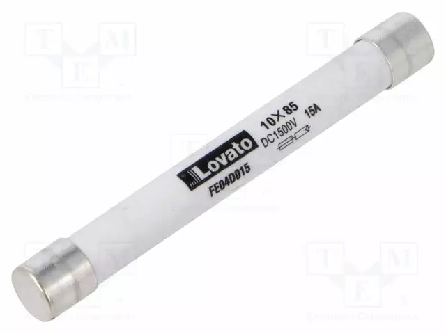 15A - 1,5KVDC - GPV - 10X85MM - Sulakkeet 10,3x38mm - FE04D015 - 1