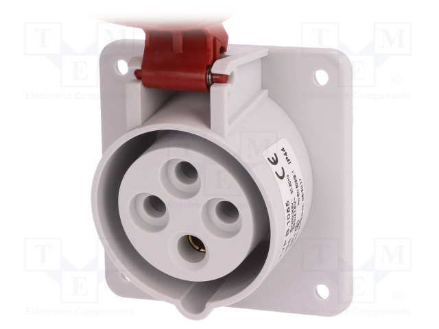3-VAIHE N LIITINAARAS - 16A - 400VAC - AC liittimet ja rungot - PB.1055 - 1