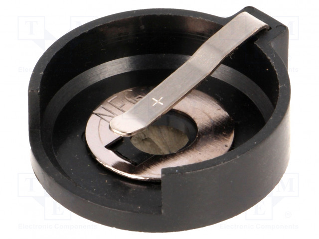 ALUSLEVY - CR2430,DL2430 - PAR.M: 2 - VAAKASUORA,THT - H: 8,9MM - Ø: 24MM - Paristopitimet, liittimet ja tarvikkeet - KEYS1025 - 1