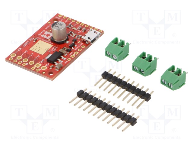 ASKELMOOTTORIN OHJAIN - MP6500 - ANALOGINEN,I2C,PWM,RC,TTL,USB - Moottoreiden moduuliajurit - POLOLU-3135 - 1