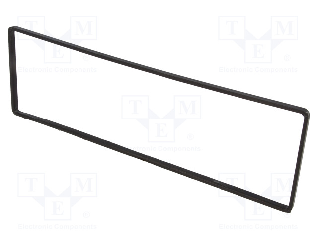 AUTORADION KEHYS - 1 DIN - MUSTA - Kehykset autoradioille - RAM-40.025 - 1