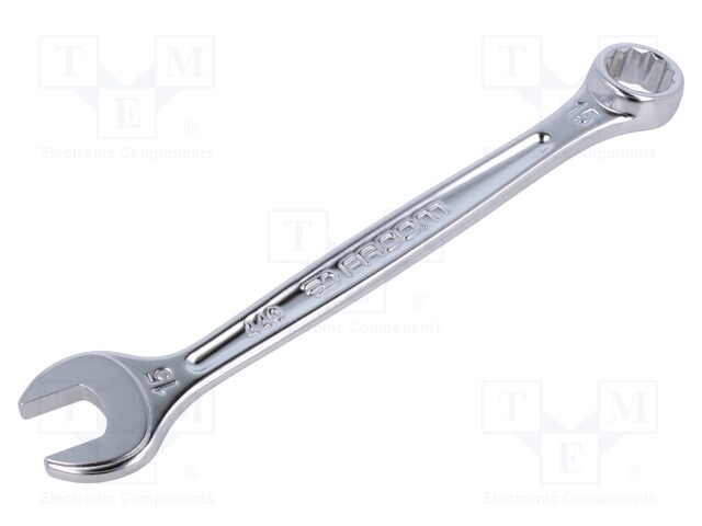 WRENCH: COMBINATION SPANNER - DOUBLE-SIDED - 15MM - L: 185MM - SATIN - Vääntötyökalut ja kiintolenkit - FACOM-440.15 - 1