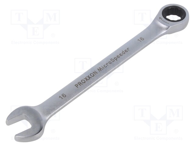 WRENCH: COMBINATION SPANNER - RATTLE - 16MM - MICROSPEEDER - Vääntötyökalut ja kiintolenkit - PR23265 - 1