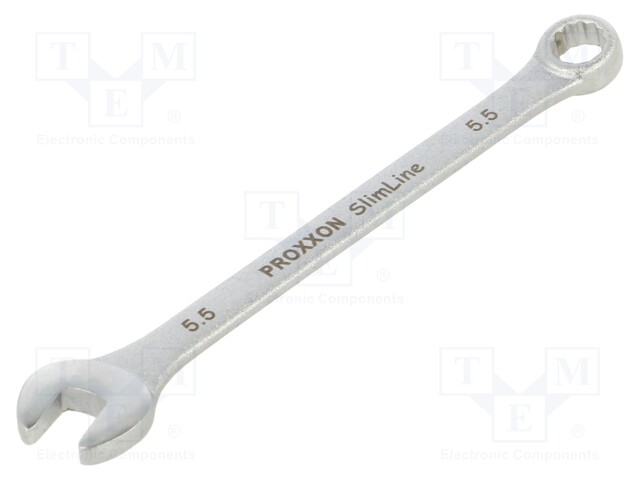 WRENCH: COMBINATION SPANNER - DOUBLE-SIDED - 5.5MM - SLIMLINE - Vääntötyökalut ja kiintolenkit - PR23905 - 1