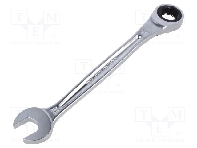 WRENCH: COMBINATION SPANNER - RATTLE - 15MM - L: 199MM - SATIN - Vääntötyökalut ja kiintolenkit - FACOM-467B.15 - 1