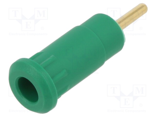 LABORATORY CONNECTOR: 1,5MM BANANA - SOCKET - OVERALL LEN: 29MM - Banaanijatkoliittimet - MEB1.5-R-25 - 1