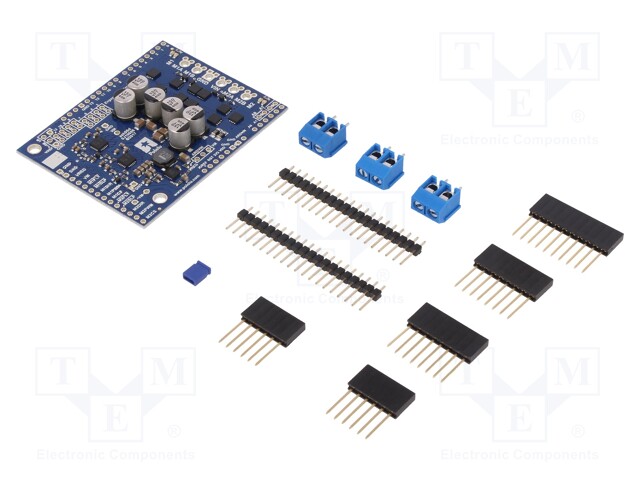 DC-MOOTTORIN OHJAIN - DUAL G2 - 100KHZ - ANALOGINEN,PWM,TTL - CH: 2 - Moottoreiden moduuliajurit - POLOLU-2515 - 1