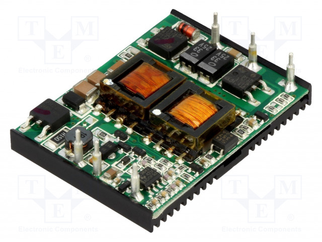 DC/DC MUUNNIN - 15W - TULOJÄNNITE 18÷72VDC - LÄHTÖJÄNNITE 15VDC - ILÄH: 1A - 2"X1,5" - DC/DC muuntimet - NSD15-48S15 - 1