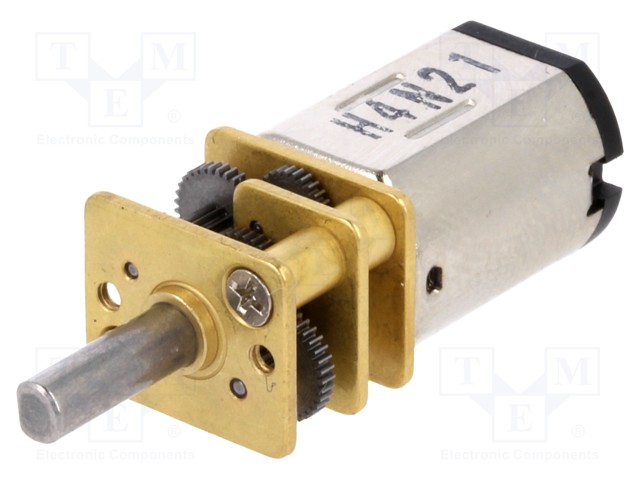 DC MOOTTORI VAIHTEELLA - HPCB 12V - 12VDC - 750MA - AKSELI: D UURRE - DC moottorit - POLOLU-3045 - 1