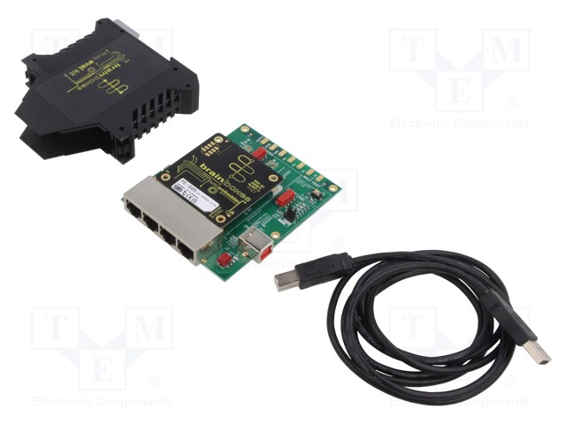 ETHERNET KYTKIN - PORTTIEN LUKU: 5 - 3,3VDC,5VDC - Teollisuusverkot - PE-405 - 1