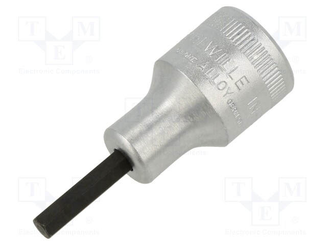 HYLSY - KUUSIOTAPPIAVAIN,HYLSY-HEX 5MM - 1/2" - KÄRJEN PIT: 60MM - Hylsyavaimet - ST-3050005 - 1