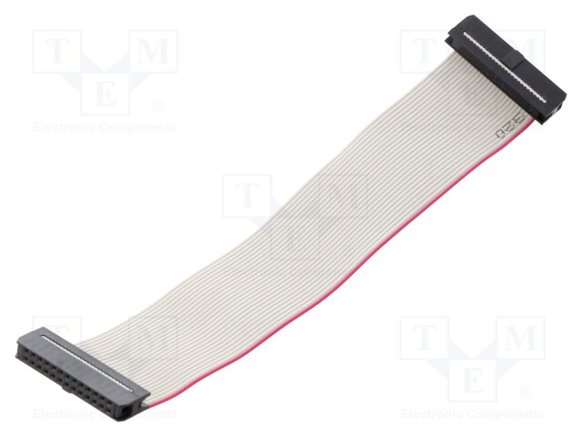 IDC-LIITTIMILLÄ VARUSTETTU NAUHAKAAPELI - R.NAUHAN: 1MM - 0,15M - IDC liittimillä varustetut nauhakaapelit - DS1052-01-26NA2015 - 1