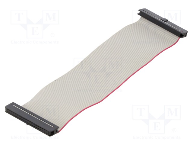 IDC-LIITTIMILLÄ VARUSTETTU NAUHAKAAPELI - R.NAUHAN: 1MM - 0,15M - IDC liittimillä varustetut nauhakaapelit - DS1052-01-40NA2015 - 1