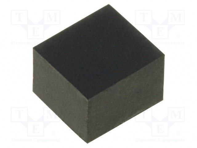 ITSELIIMAUTUVA JALKA - H: 3,5MM - MUSTA - KUMI - W: 5MM - L: 4,5MM - Koteloiden lisätarvikkeet - FIX-SF-050435 - 1