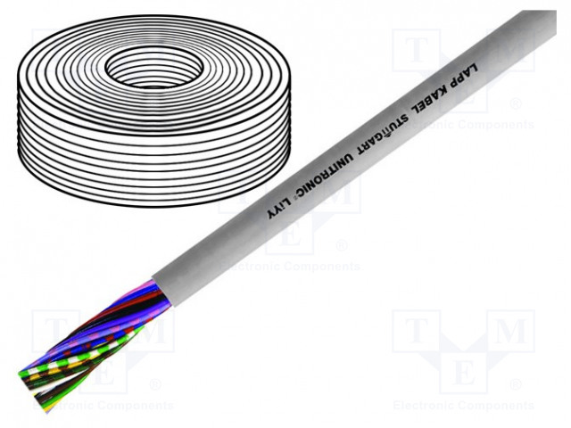 JOHTO - UNITRONIC® LIYY - 3X0,75MM2 - SUOJAAMATON - 500V - CU - LANKA - Suojaamattomat moninapakaapelit - LIYY-3X0.75 - 1