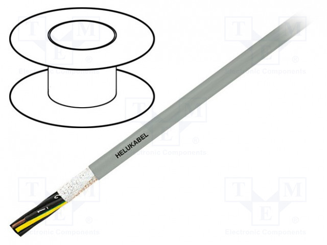 JOHTO: OHJAUSJOHTO - PURO-JZ-HF - 42G1,5MM2 - PUR - HARMAA - LANKA - CU - Suojatut ohjaimien kaapelit - PO-JZ-HF42G1.5 - 1