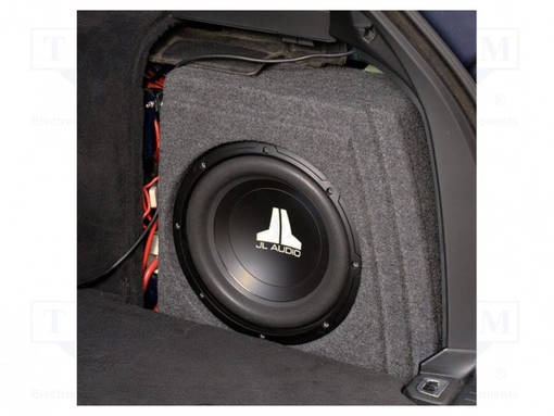 KAIUTINKOTELO - MDF - HARMAASÄVYINEN SEKOITUS - 250MM - VIISTO: 272MM - Autokaiutinkotelot - OBGL.BMW.05 - 1