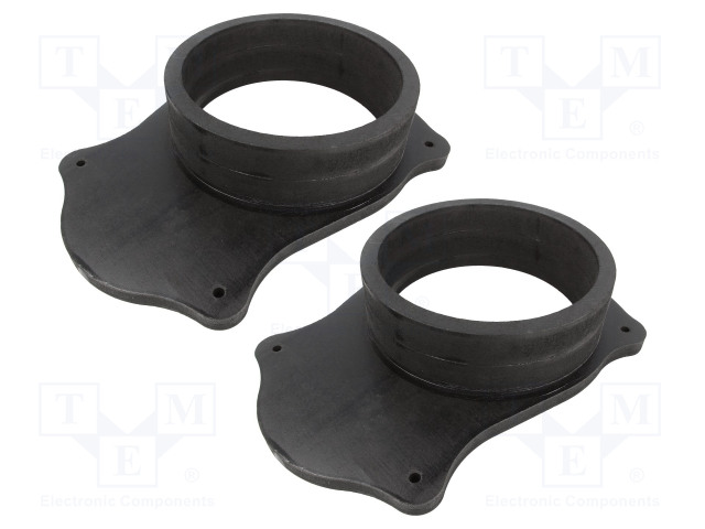 KAIUTTIMEN KOROKERENGAS - MDF - 165MM - FORD - KYLLÄSTETTY - 2KPL - Kaiuttimen MDF soviterenkaat - D.MDF.FORD05 - 1