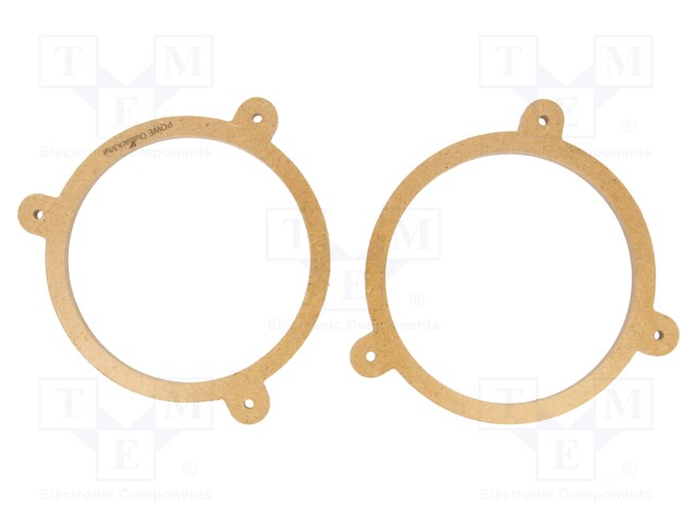 KAIUTTIMEN KOROKERENGAS - MDF - 165MM - SUBARU - 2KPL - Kaiuttimen MDF soviterenkaat - MDF-D.105 - 1