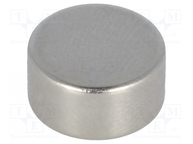 KESTOMAGNEETTI - NEODYYMI-NDFEB - Ø10X5MM - 350MT - Teollisuus magneetit - MMSN105 - 1