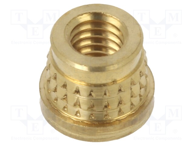 KIERREINSERTTI - MESSINKI - M3,5 - BN 37901 - PIT: 4,1MM - MUOVIIN - Kierreinsertit - KVT-073M3.5 - 1